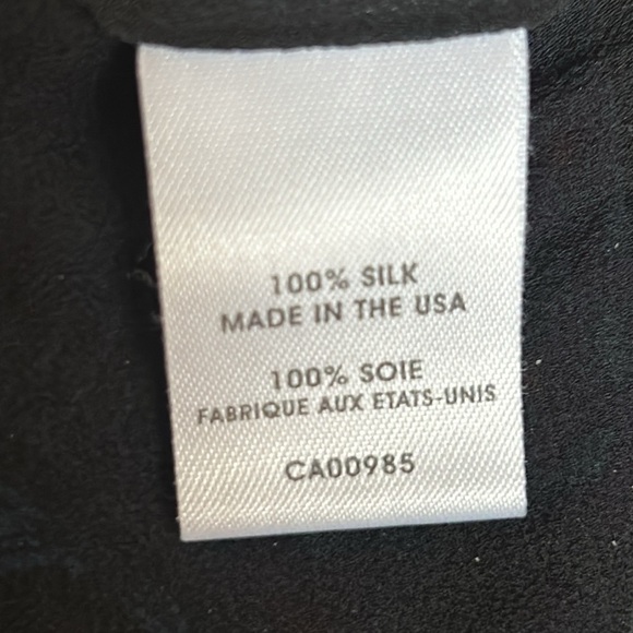 Nanette Lepore Playhouse 100% Silk Chiffon blouse Women’s Size 4 - Picture 5 of 6